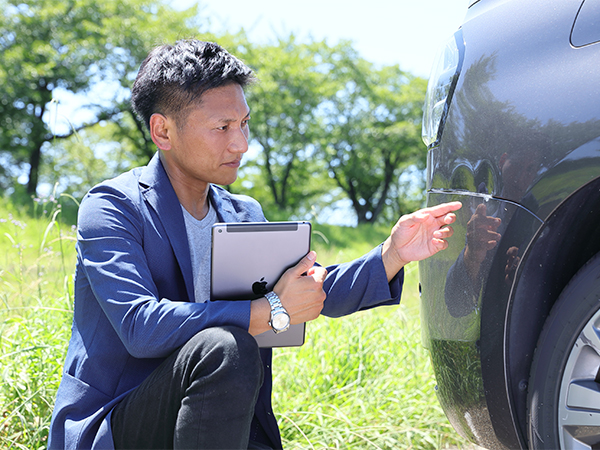 ご来店・買取車両の確認